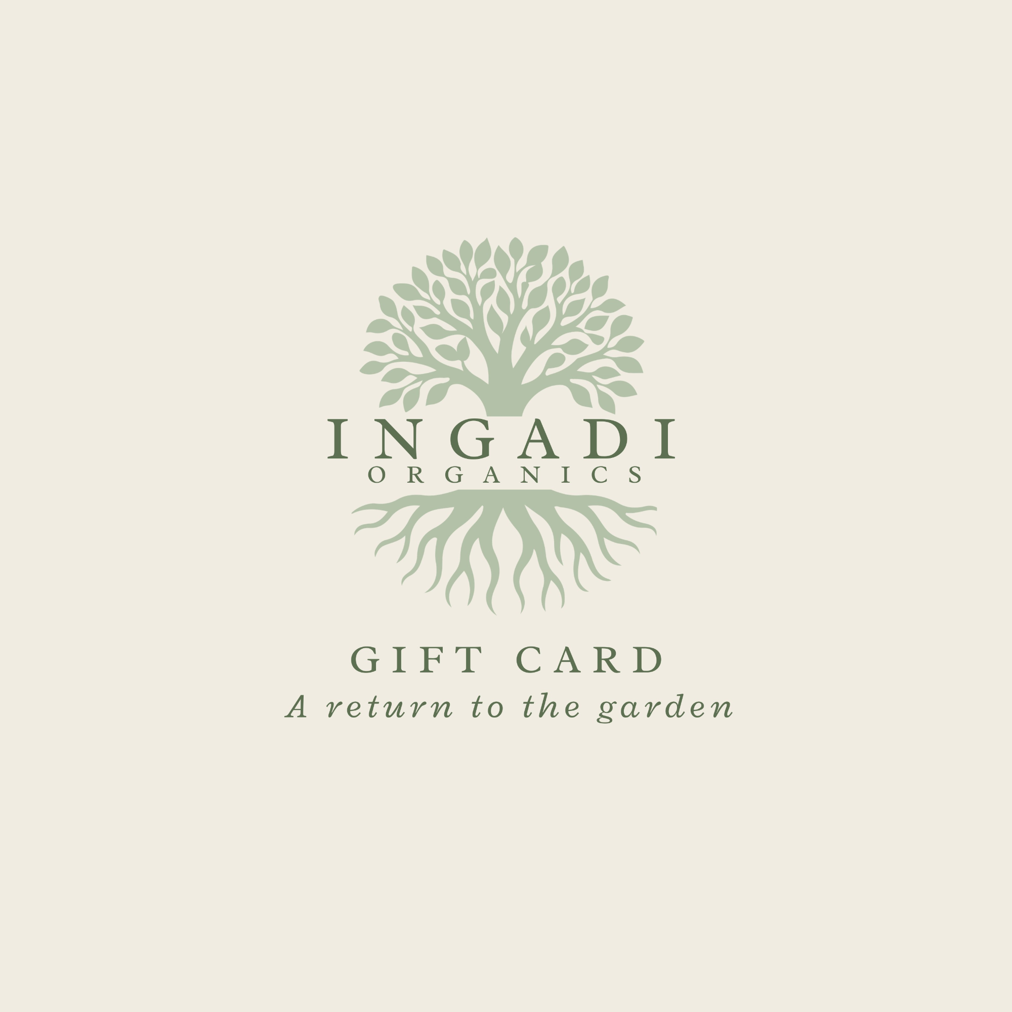 Ingadi Organics Gift Card
